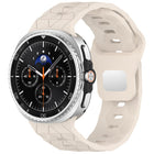 Football Texture Reverse Steel Buckle Silicone Watch Band