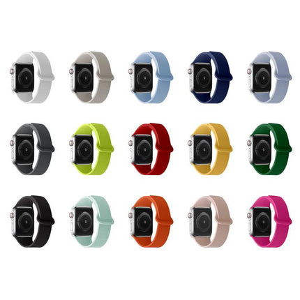 Lychee Pattern Magnetic Loop Silicone Watch Band - DealBuddy