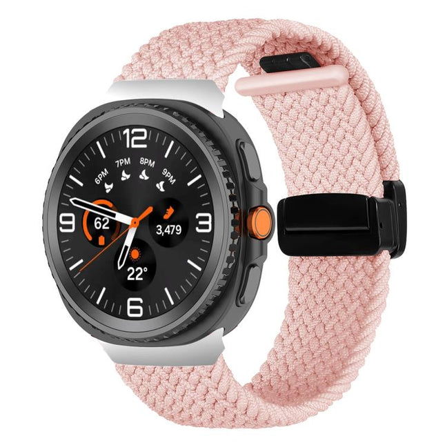 Fold Magnetic Buckle Braided Watch Band