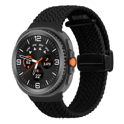 Fold Magnetic Buckle Braided Watch Band, For Samsung Galaxy Watch8 / Watch8 Classic - DealBuddy