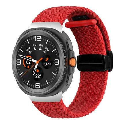 Fold Magnetic Buckle Braided Watch Band, For Samsung Galaxy Watch8 / Watch8 Classic - DealBuddy