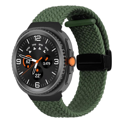 Fold Magnetic Buckle Braided Watch Band, For Samsung Galaxy Watch8 / Watch8 Classic - DealBuddy