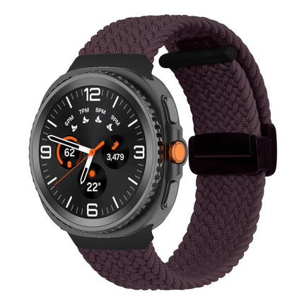Fold Magnetic Buckle Braided Watch Band, For Samsung Galaxy Watch8 / Watch8 Classic - DealBuddy