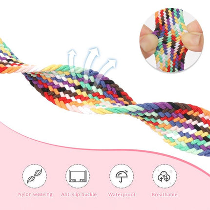 Fold Magnetic Buckle Braided Watch Band