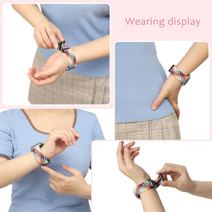 Fold Magnetic Buckle Braided Watch Band