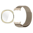 Full Coverage TPU Protective Cover Milanese Magnetic Metal Watch Band, For Samsung Galaxy Watch8 44mm, For Samsung Galaxy Watch8 40mm - DealBuddy
