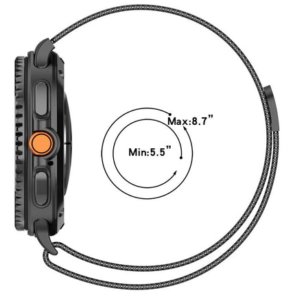 Full Coverage TPU Protective Cover Milanese Magnetic Metal Watch Band