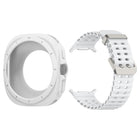 Silicone Watch Cover Marine Dual Buckle Silicone Watch Band, For Samsung Galaxy Watch 47mm / Ultra 2025 - DealBuddy