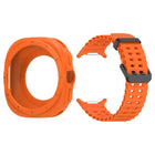 Silicone Watch Cover Marine Dual Buckle Silicone Watch Band, For Samsung Galaxy Watch 47mm / Ultra 2025 - DealBuddy