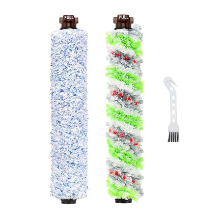 JUNSUNMAY 2pcs Replacement Brush Roll for Bissell CrossWave Vacuum Cleaner 1866 / 1868