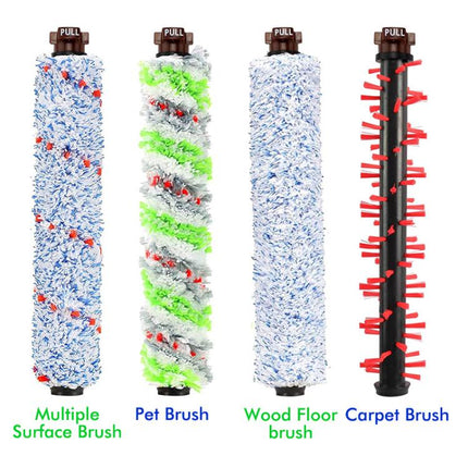 JUNSUNMAY 2pcs Replacement Brush Roll for Bissell CrossWave Vacuum Cleaner 1866 / 1868