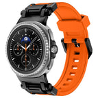For Samsung Galaxy Watch8 / Watch8 Classic / Black Orange
