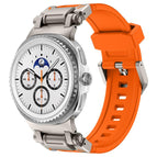 For Samsung Galaxy Watch8 / Watch8 Classic / Titanium Orange