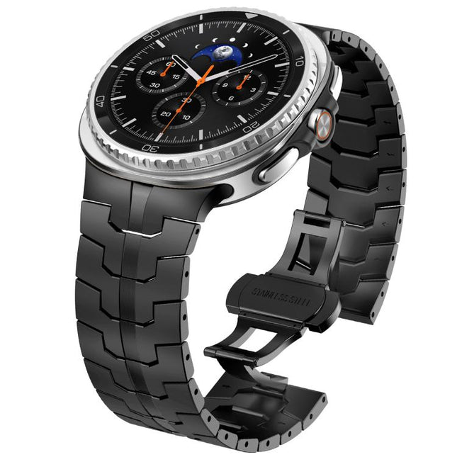 Butterfly Buckle Stainless Steel Watch Band, For Samsung Galaxy Watch8 / Watch8 Classic - DealBuddy