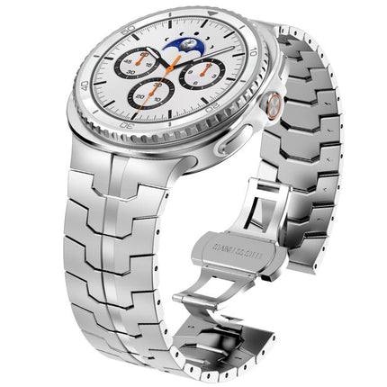 Butterfly Buckle Stainless Steel Watch Band, For Samsung Galaxy Watch8 / Watch8 Classic - DealBuddy