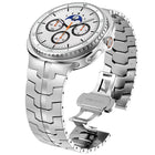 Butterfly Buckle Stainless Steel Watch Band, For Samsung Galaxy Watch8 / Watch8 Classic - DealBuddy