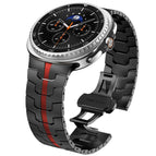 For Samsung Galaxy Watch8 / Watch8 Classic / Black Red