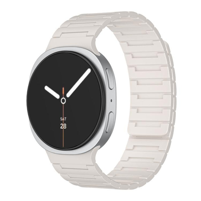 Soft Silicone Magnetic Watch Band, For Samsung Galaxy Watch8 / Watch8 Classic - DealBuddy
