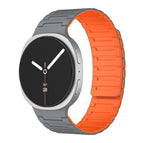 For Samsung Galaxy Watch8 / Watch8 Classic / Gray Orange