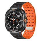 For Samsung Galaxy Watch Ultra 47mm / Ultra 2025 / Black Orange