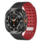 For Samsung Galaxy Watch Ultra 47mm / Ultra 2025 / Black Red