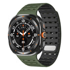 For Samsung Galaxy Watch Ultra 47mm / Ultra 2025 / Army Green Black