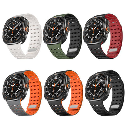 Breathable Silicone Magnetic Watch Band, For Samsung Galaxy Watch Ultra 47mm / Ultra 2025 - DealBuddy