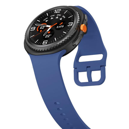 Flat Solid Color Silicone Watch Band