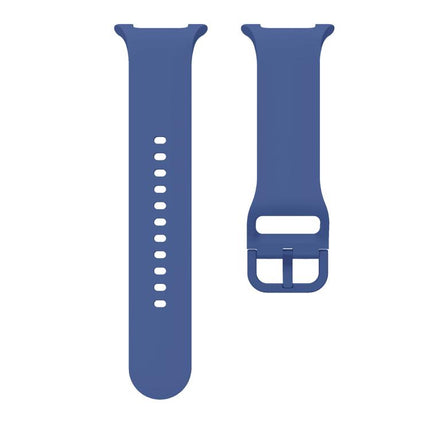Flat Solid Color Silicone Watch Band