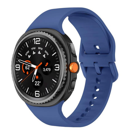 Flat Solid Color Silicone Watch Band