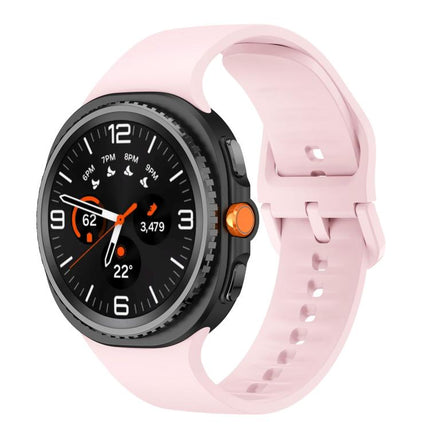 Flat Solid Color Silicone Watch Band