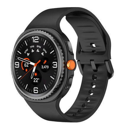 Flat Solid Color Silicone Watch Band