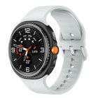 Flat Solid Color Silicone Watch Band