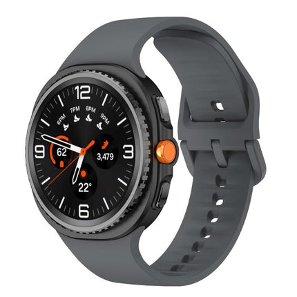 Flat Solid Color Silicone Watch Band