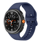 Flat Solid Color Silicone Watch Band
