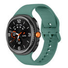 Flat Solid Color Silicone Watch Band