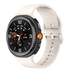 Flat Solid Color Silicone Watch Band