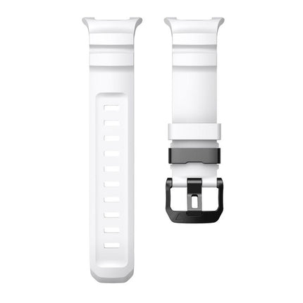 Black Buckle Sports Silicone Watch Band, For Samsung Galaxy Watch8 / Watch8 Classic - DealBuddy