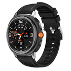 Silicone Hybrid Leather Skin Watch Band