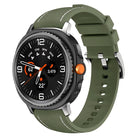 Silicone Hybrid Leather Skin Watch Band