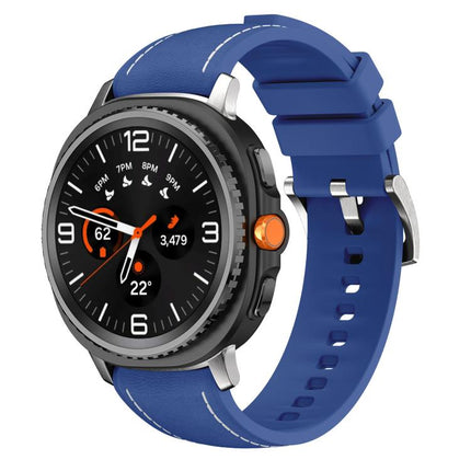 Silicone Hybrid Leather Skin Watch Band