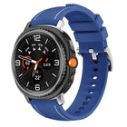 Silicone Hybrid Leather Skin Watch Band, For Samsung Galaxy Watch8 / Watch8 Classic - DealBuddy
