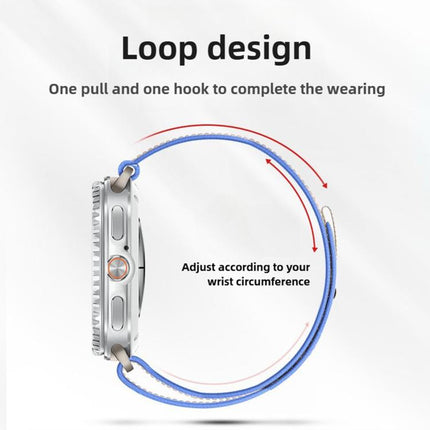 Wild Path Loop Nylon Hook and Loop Fastener Watch Band, For Samsung Galaxy Watch8 / Watch8 Classic - DealBuddy