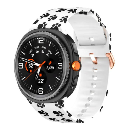 Printed Silicone Watch Band, For Samsung Galaxy Watch8 / Watch8 Classic - DealBuddy