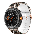 For Samsung Galaxy Watch8 / Watch8 Classic / Brown Leopard Print