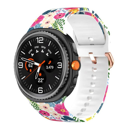 Printed Silicone Watch Band, For Samsung Galaxy Watch8 / Watch8 Classic - DealBuddy
