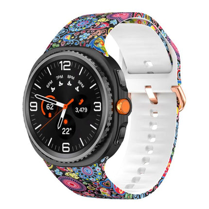 Printed Silicone Watch Band, For Samsung Galaxy Watch8 / Watch8 Classic - DealBuddy