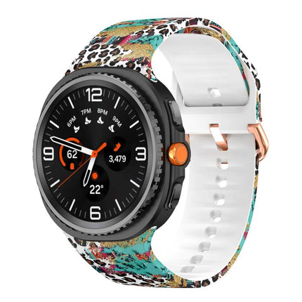 Printed Silicone Watch Band, For Samsung Galaxy Watch8 / Watch8 Classic - DealBuddy