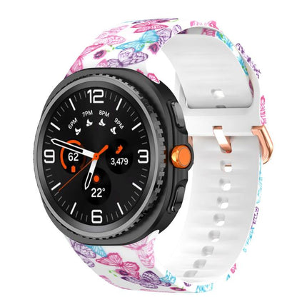 Printed Silicone Watch Band, For Samsung Galaxy Watch8 / Watch8 Classic - DealBuddy