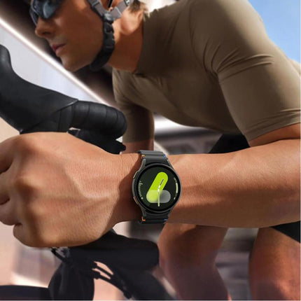 Wavy Grain Stitched Magnetic Silicone Watch Band